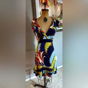 Betsey Johnson Multicolor Short Dress